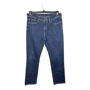 Levis 541 Jeans Mens 33x32 (33x30) Blue Medium Wash Stretch Slim Straight Denim